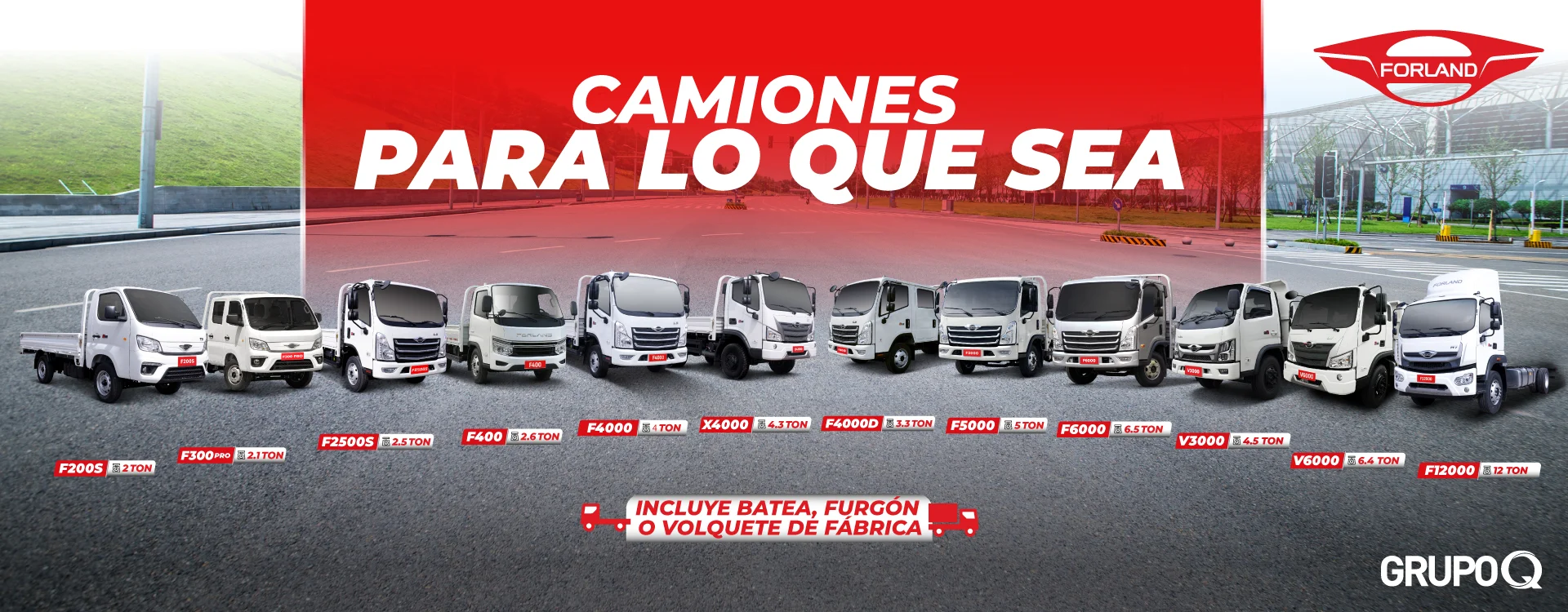 Modelos Forland Costa Rica - F200S, F200 PRO, F300 PRO, F2500S, F4000D, F5000, F6000, X4000
