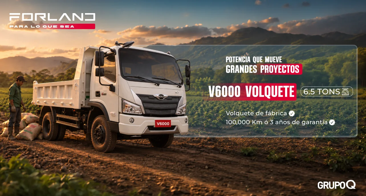 Forland V6000 VOLQUETE - 6 TON - FORLAND PARA LO QUE SEA - GRUPO Q