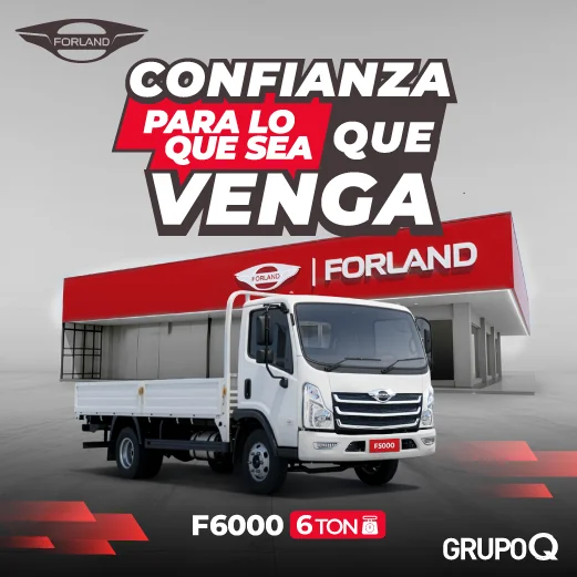 Forland Costa Rica | F6000 6TON | Vehículos comerciales de calidad | Condiciones exclusivas CREDIQ