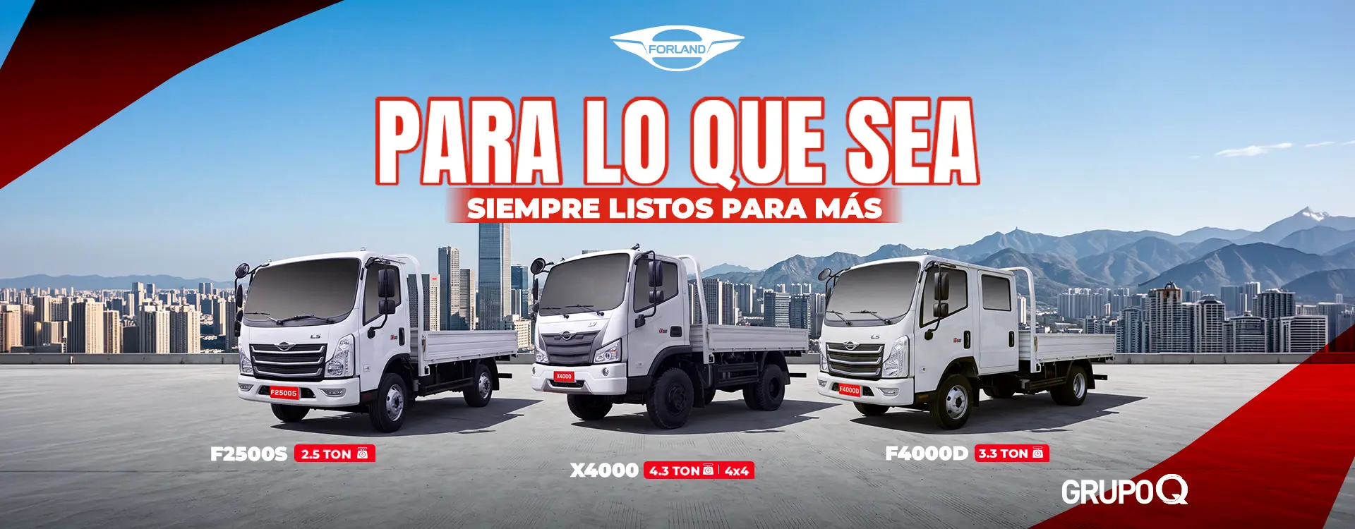 Para lo que sea, Siempre listos para más - Forland Costa Rica