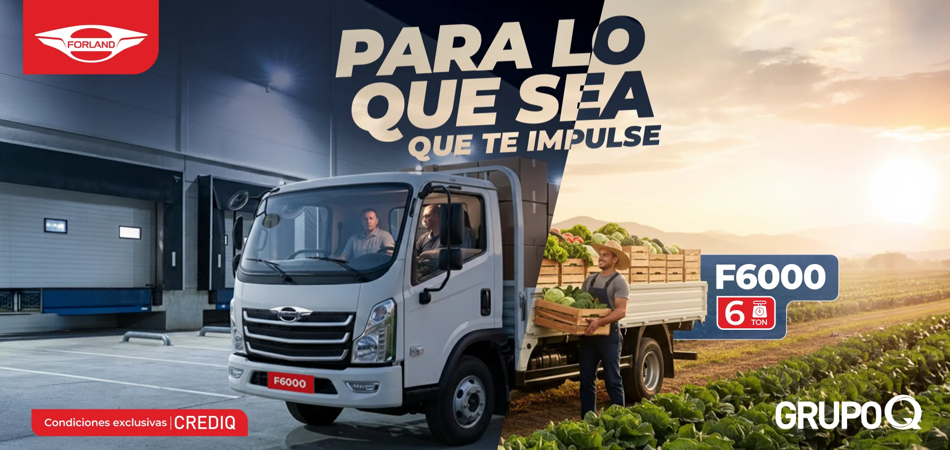 Forland Costa Rica | F6000 6TON | Vehículos comerciales de calidad | Condiciones exclusivas CREDIQ