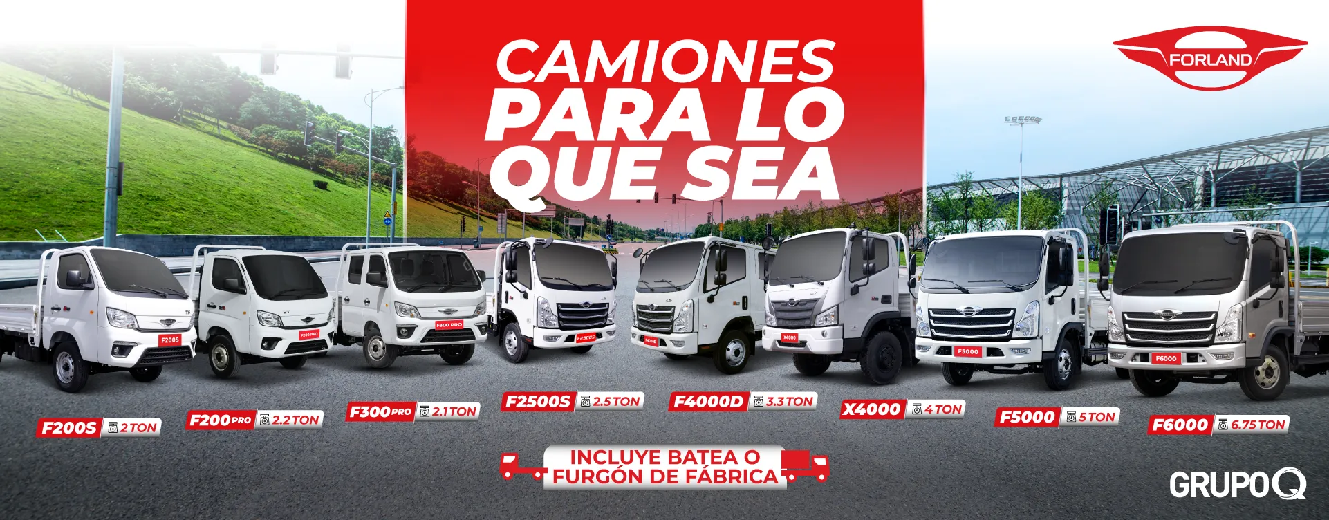 Modelos Forland Costa Rica - F200S, F200 PRO, F300 PRO, F2500S, F4000D, F5000, F6000, X4000